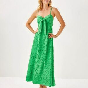Lilly Pulitzer Green Maxi Dress